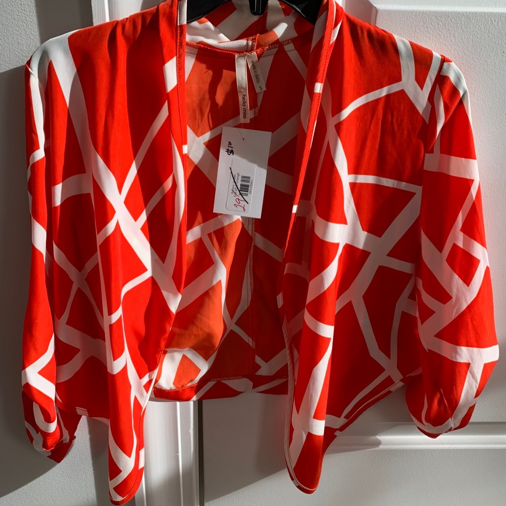 Cropped balero jacket